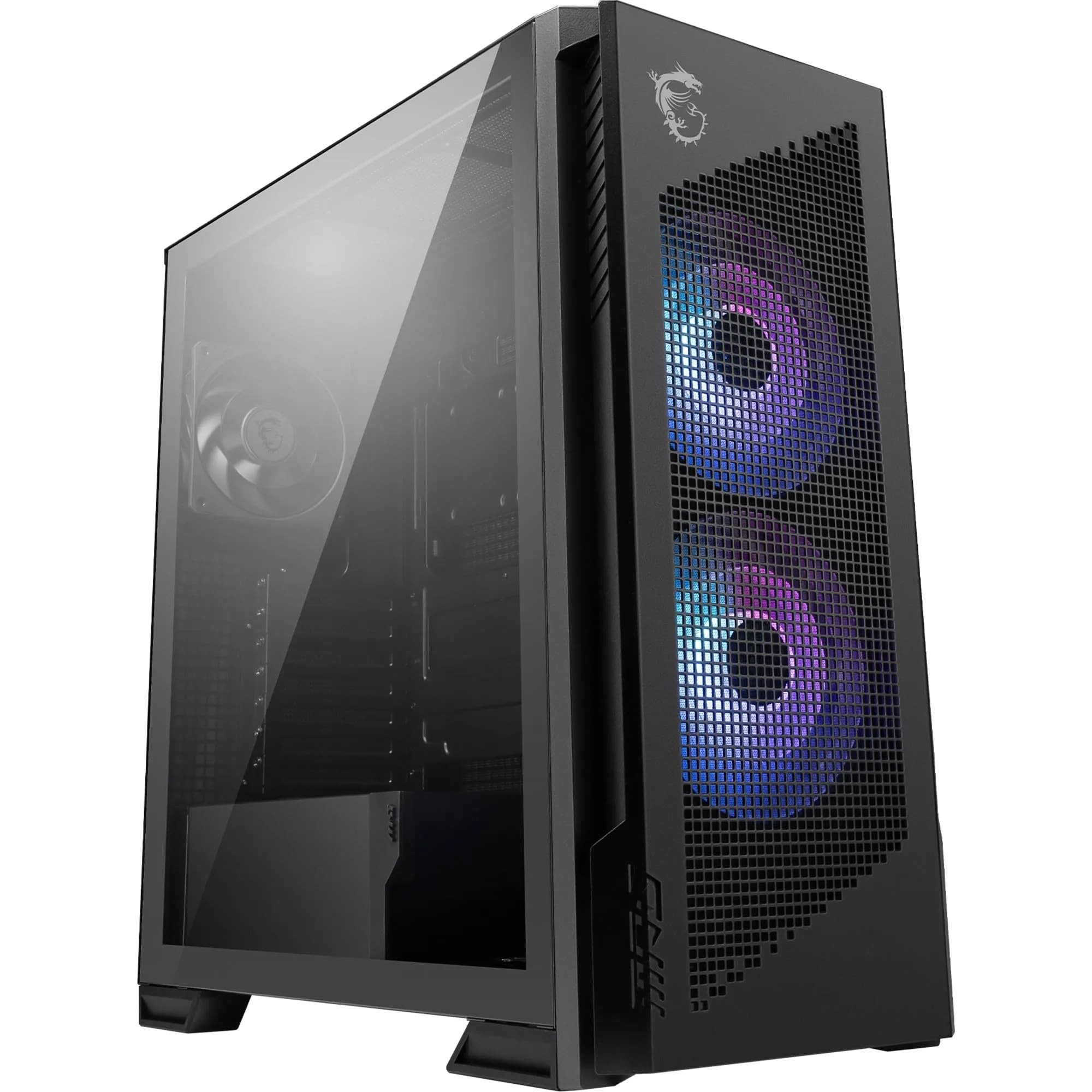 MSI MPG Velox 300R Airflow PZ Mid Tower Case - Black