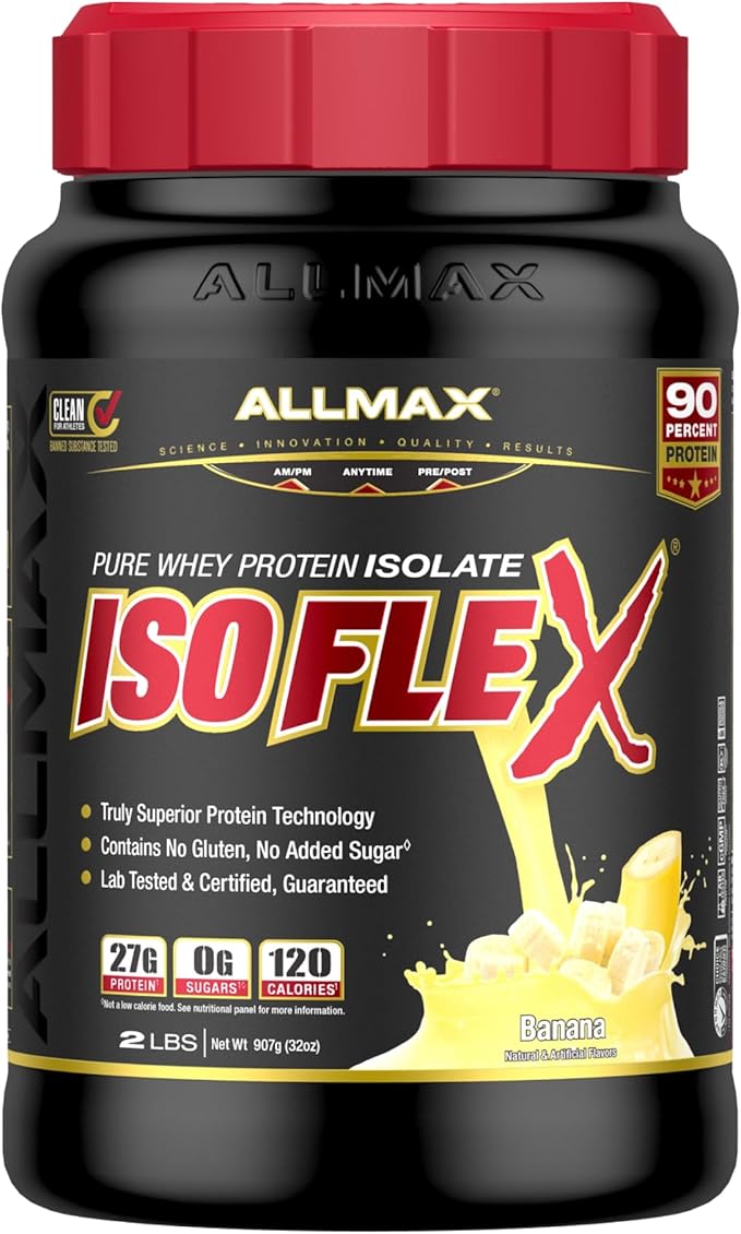 AllMax IsoFlex Pure WPI - Banana - 907g 907g