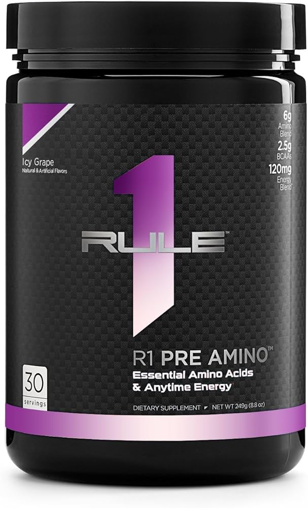Rule 1 Pre Amino 30 Serves Juicy Grape