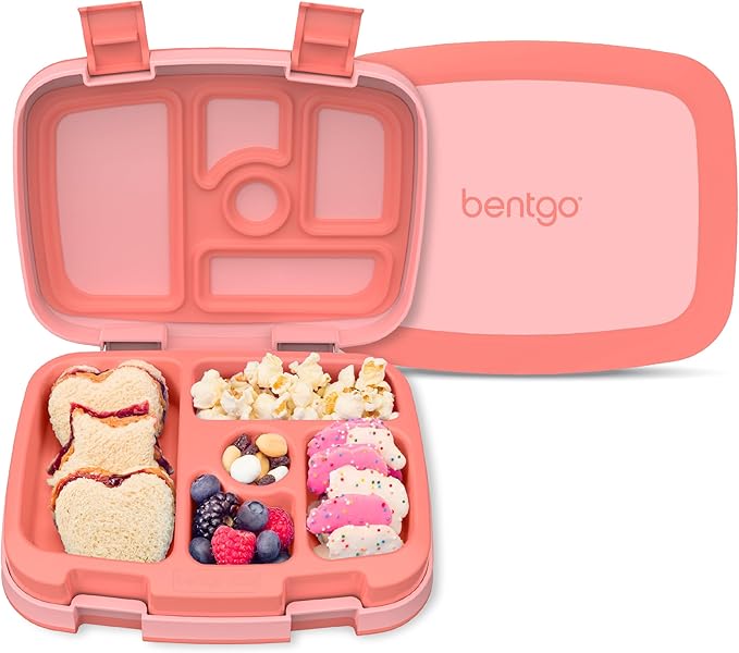 Bentgo Kids Lunch Box with Compartment Bento-Style Container Blue