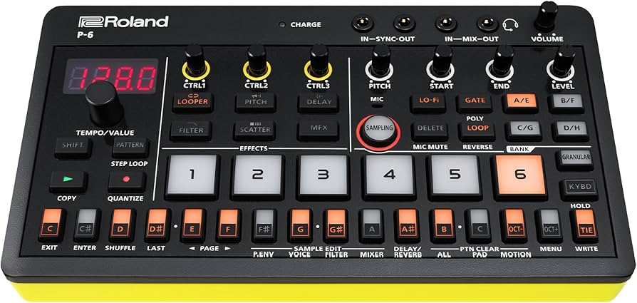 Roland Aira Compact P-6 Creative Sampler