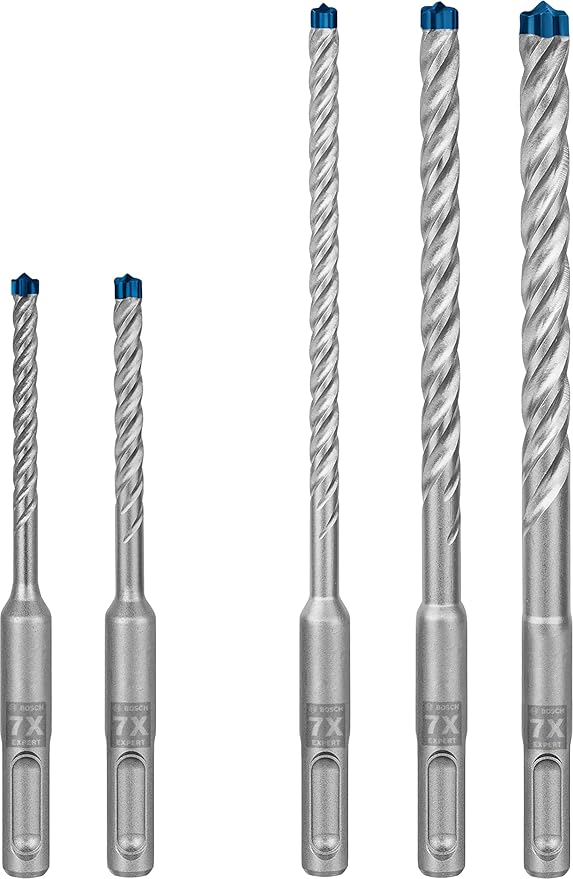 Bosch 2608900197 Concrete Drill Bit Set 5 Units Silver