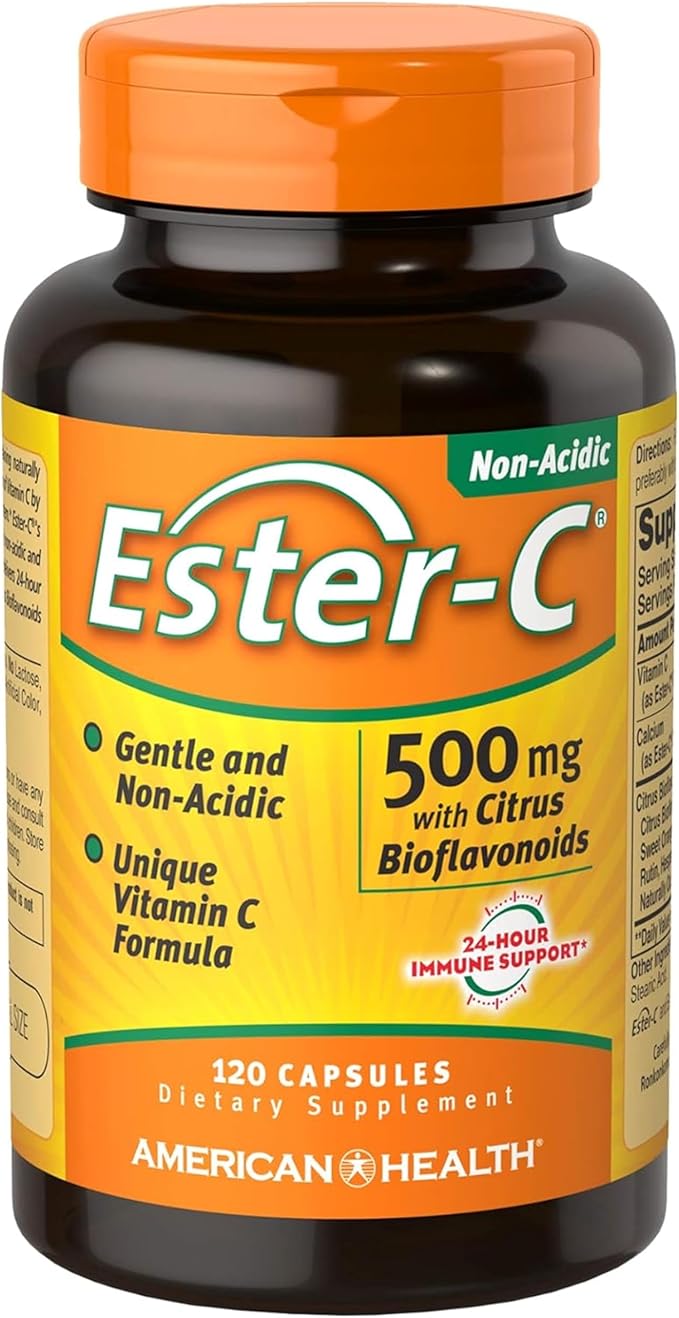 American Health Ester-C with Citrus Bioflavonoids, 500 mg, Tablets - 90 count