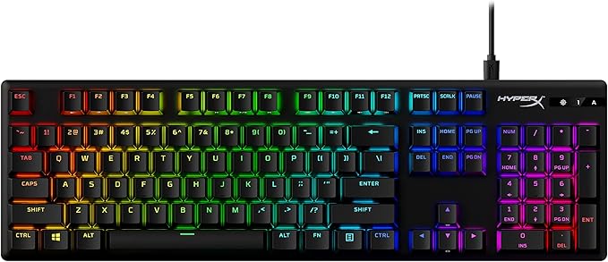HyperX Alloy Origins Pbt HX Blue - Mechanical Gaming Keyboard