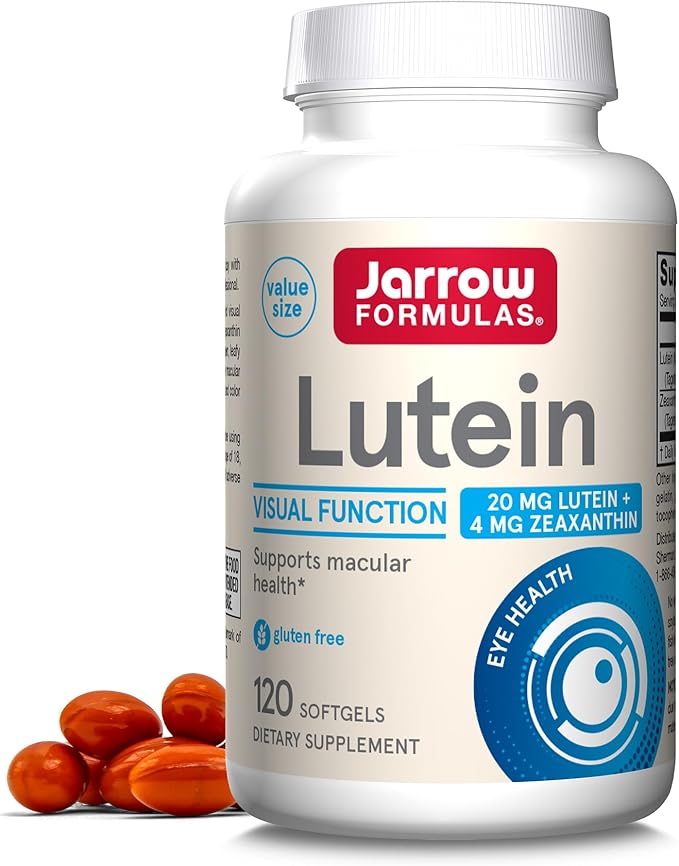 Jarrow Formulas Lutein - 20 MG - 120 Softgels