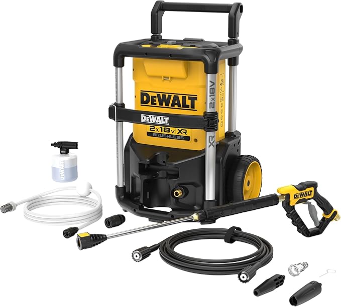 DeWalt DCMPW1600N-XE 36V (18V x 2) XR Cordless Brushless 1600psi Pressure Washer - Skin Only