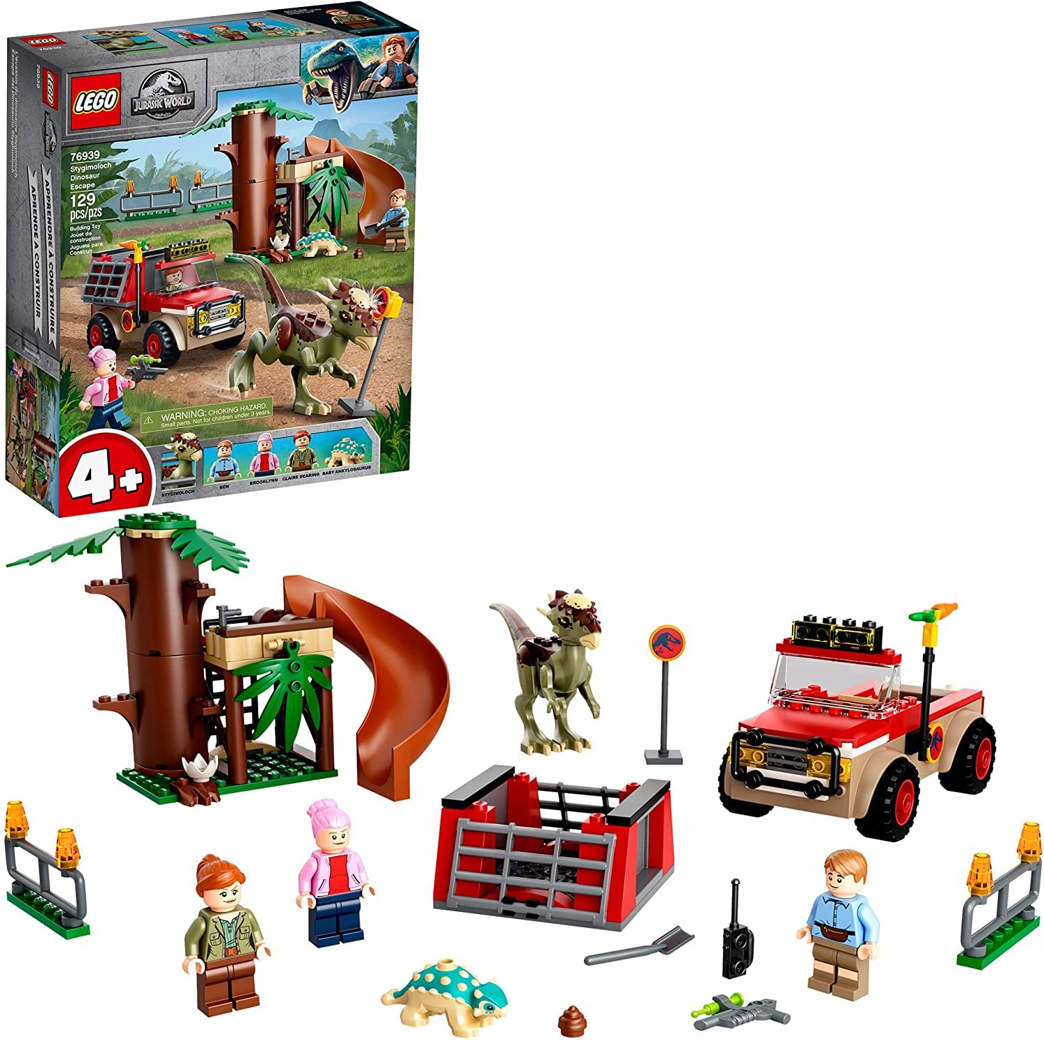 LEGO - 76939 Jurassic World Stygimoloch Dinosaur Escape