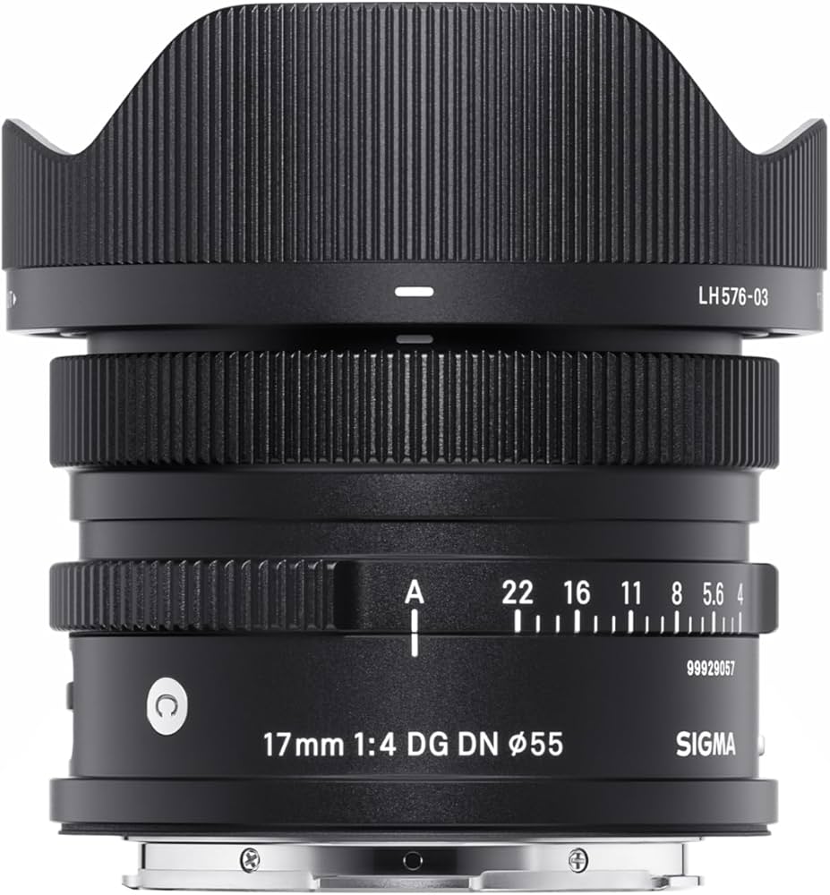 Sigma 17mm f/4 DG DN Contemporary L-Mount Lens