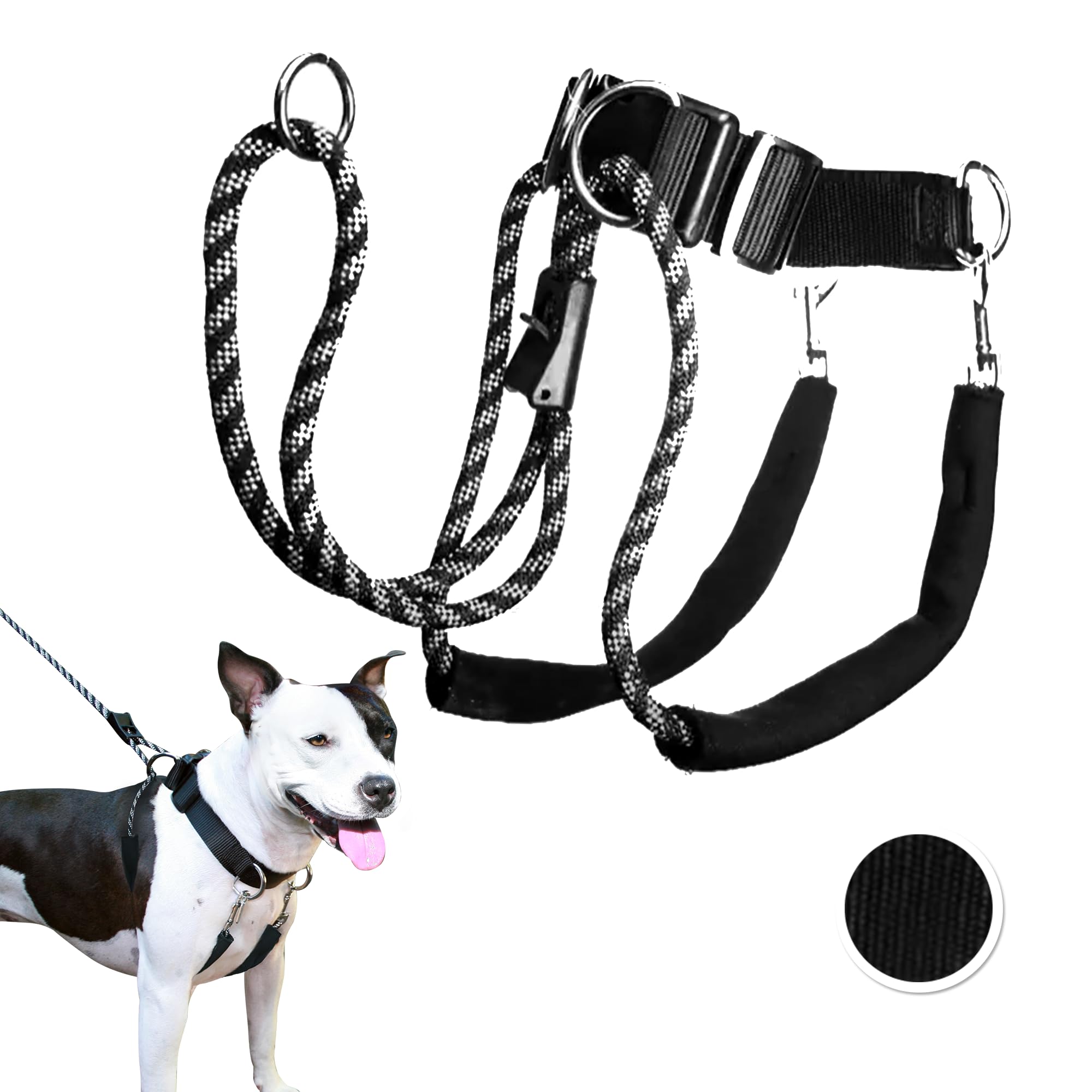 Sporn Black Big Dog Halter Medium