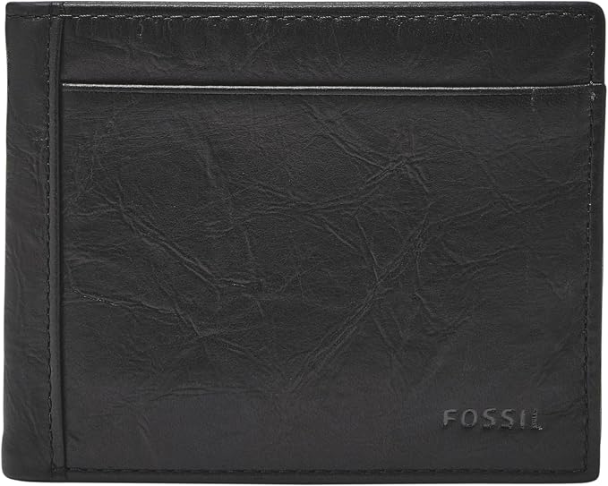 Fossil Men's Neel Bifold with Flip ID - Black - ML3899001