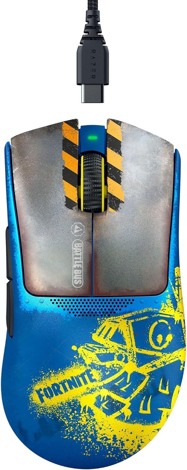 Razer Deathadder V3 Pro Wireless Gaming Mouse - Fortnite Edition