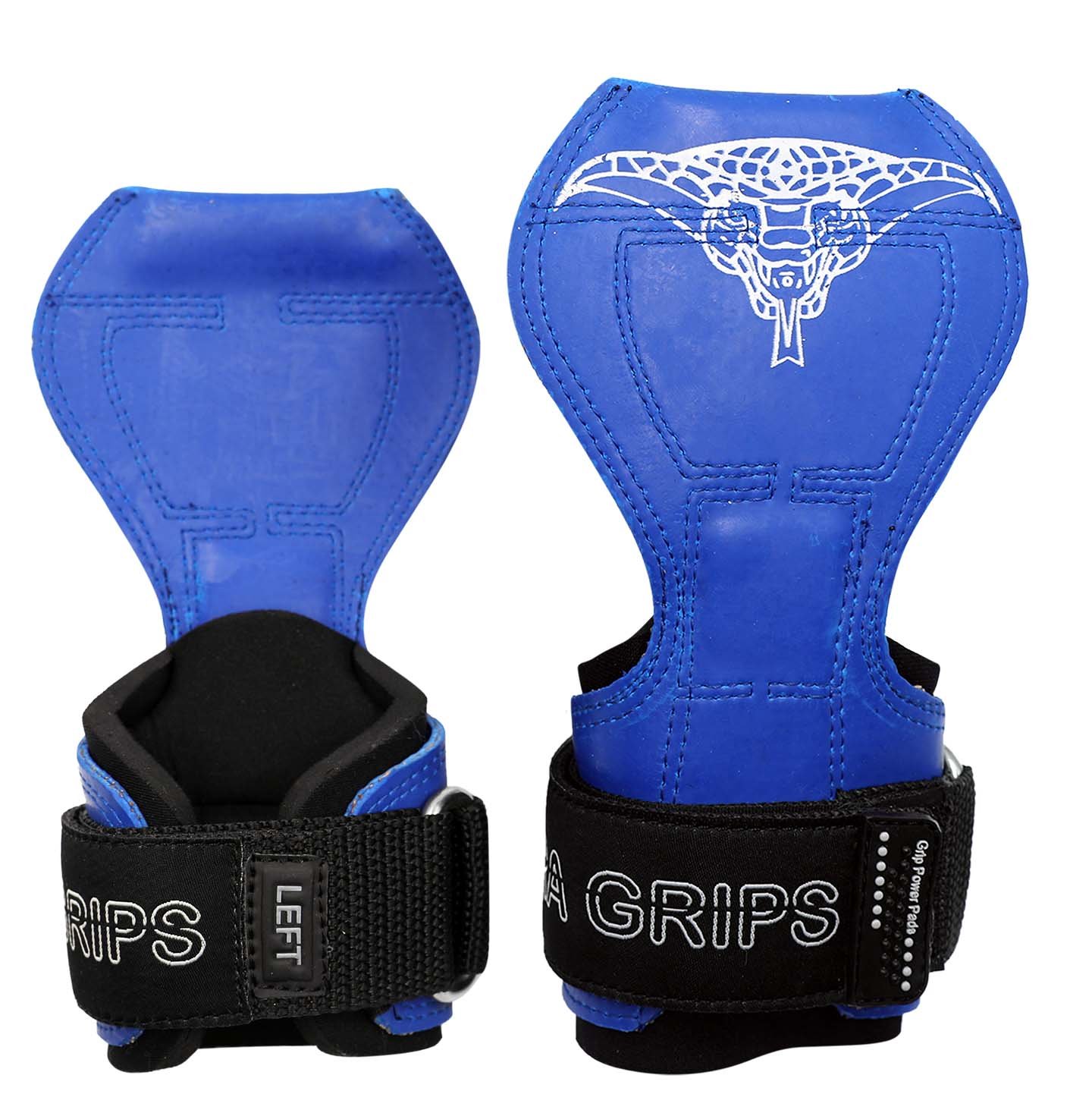 Cobra Grips Pro Weight Lifting Gloves Heavy Duty Straps Alternative Power Lifting Hooks Best for Deadlifts Adjustable Neoprene Padded Wrist Wraps