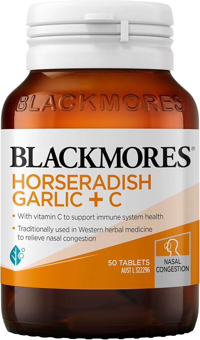 Blackmores Horseradish Garlic + C - 90 Tablets