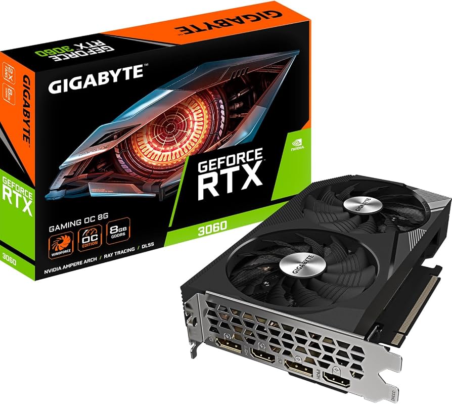 Gigabyte GeForce RTX 3060 Gaming OC 8G Graphics Card (rev. 2.0)