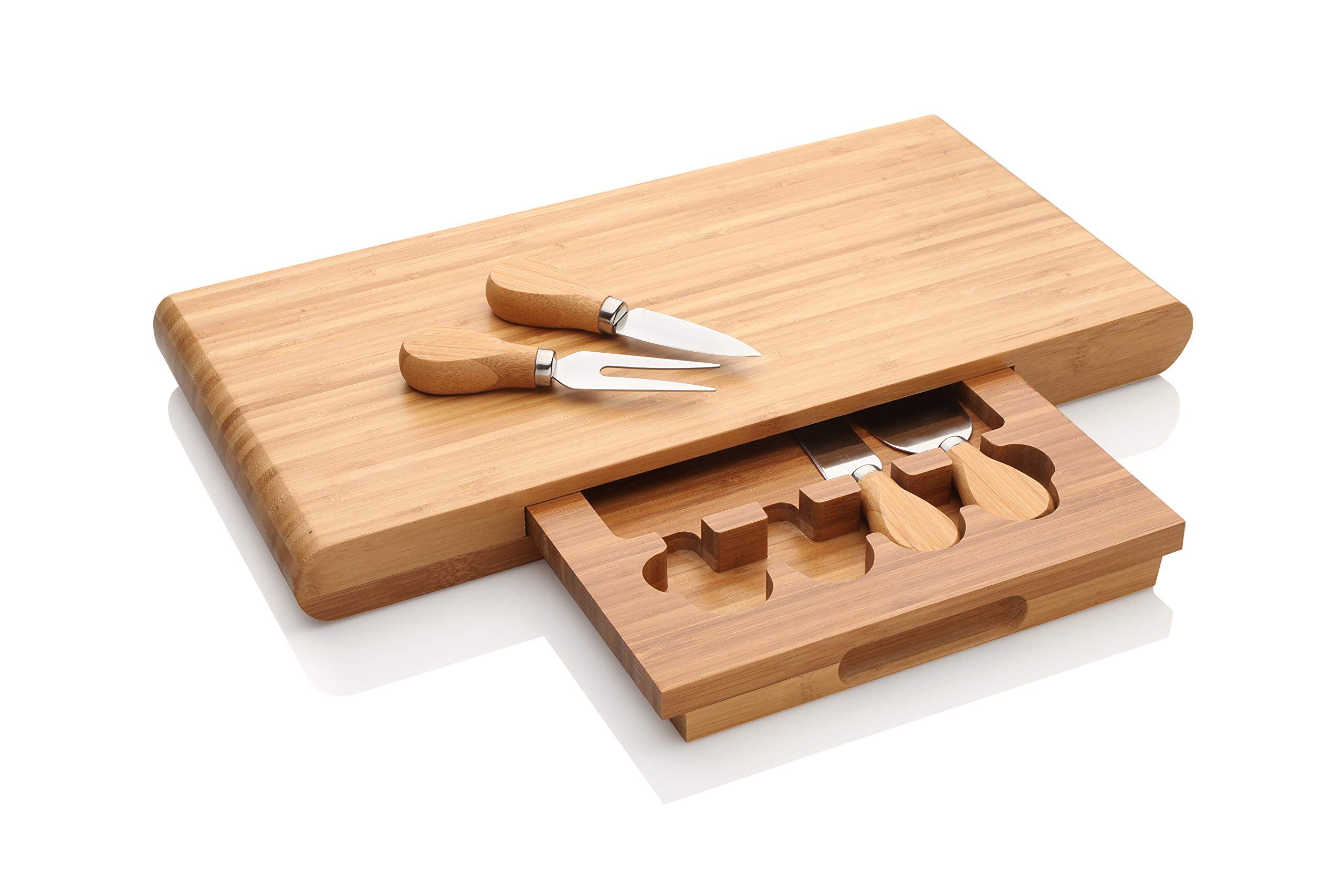 Stanley Rogers 5 Piece Bamboo Cheese Board Set
