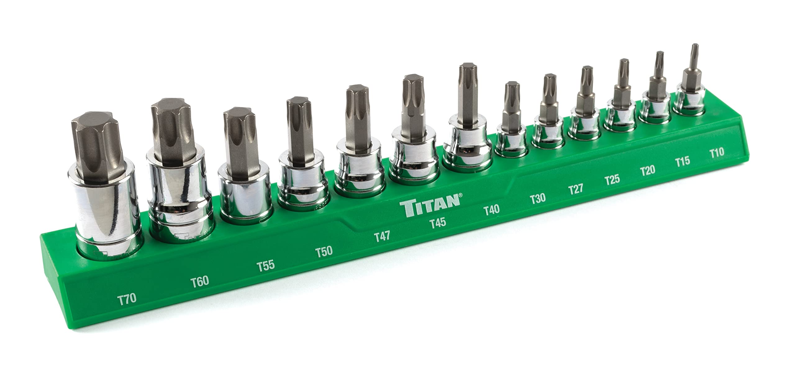 Titan Tools 85532 13 Pc. Torx Bit Socket Set