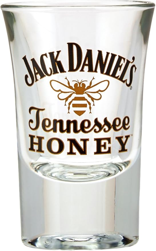 Jack Daniel's Tennessee Honey Shot Glass - Afterpay & zipPay Available