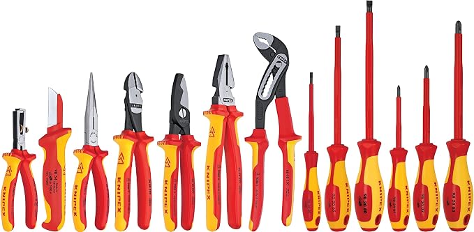 Knipex 9K 00 80 03 US Insulated Tool Set 13-Pieces