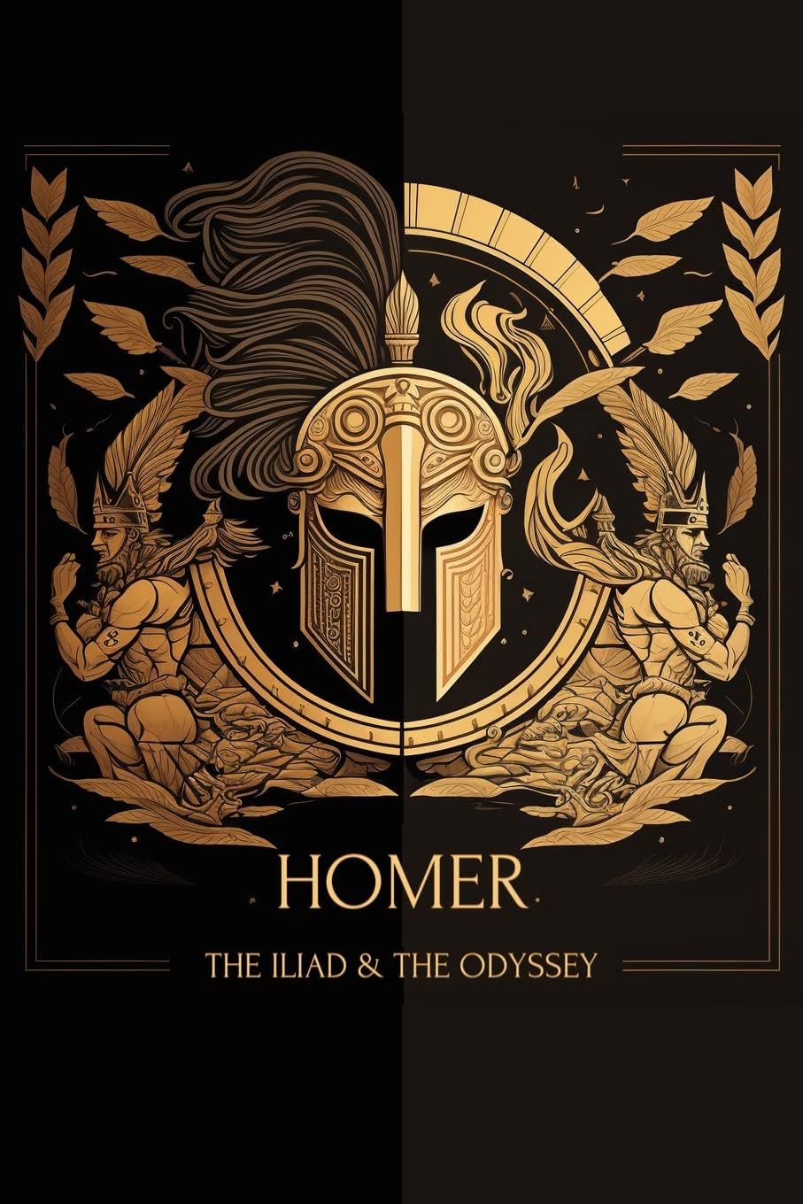 Homer: The Iliad & The Odyssey (Deluxe Hardbound Edition)