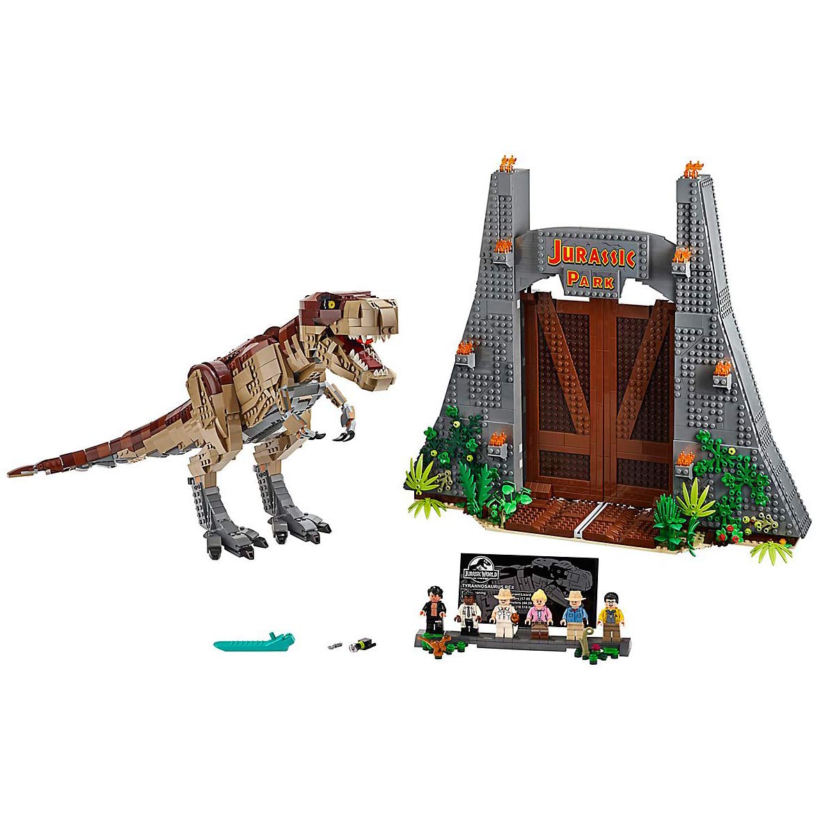 LEGO Jurassic World Jurassic Park: T.Rex Rampage Set 75936