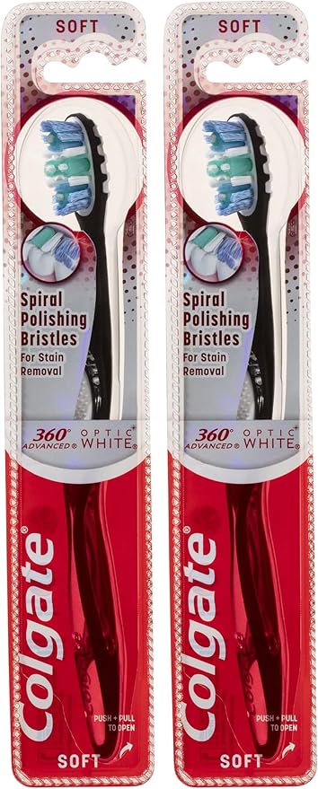 Colgate Toothbrush Optic White Sonic Power Medium 1 Pack