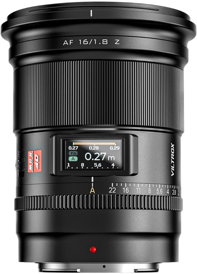 Viltrox AF 16mm f/1.8 FE Lens (Sony E)