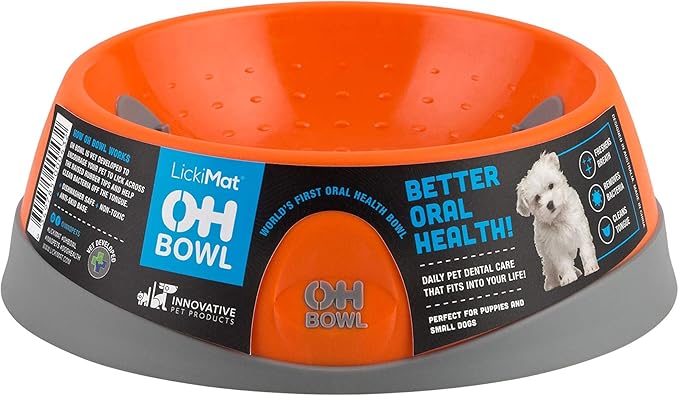 Oh Bowl for Dogs Small / Orange