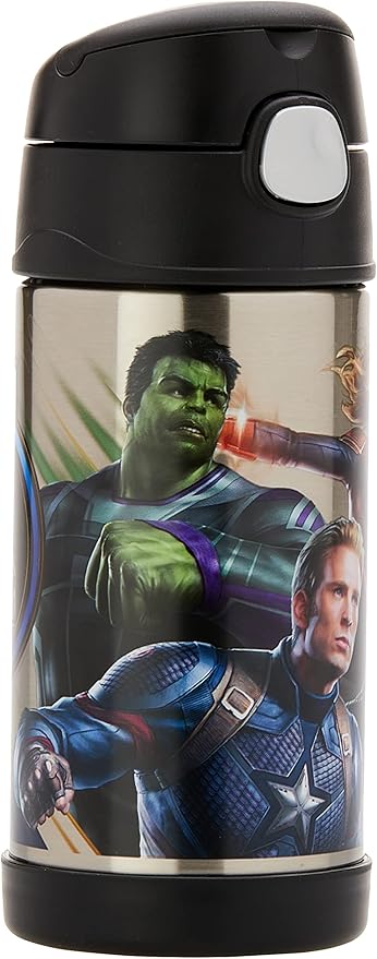 Thermos Funtainer Insulated Drink Bottle 355ml Marvel Avengers