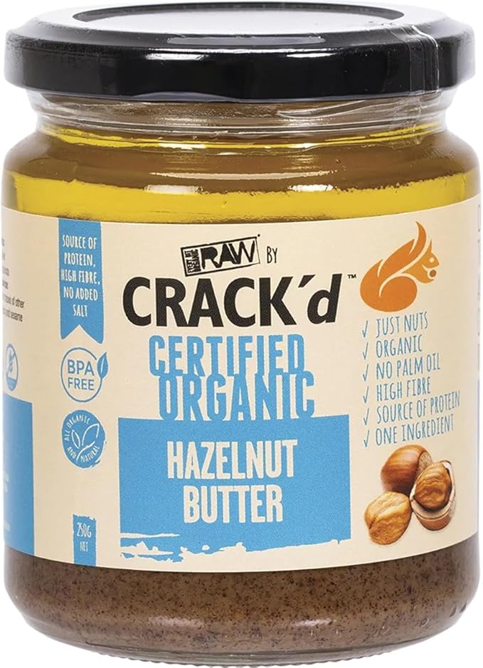 Every Bit Organic Raw Crack'd Hazelnut Butter - 250g