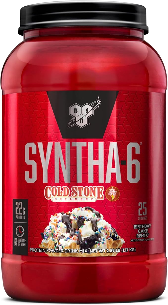 BSN | Syntha-6 Cold Stone Creamery 1.17kg / Birthday Cake Remix