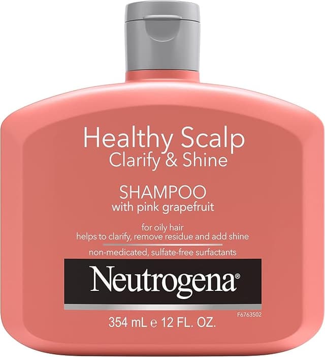Neutrogena Exfoliating Healthy Scalp Clarify & Shine Shampoo For Oily