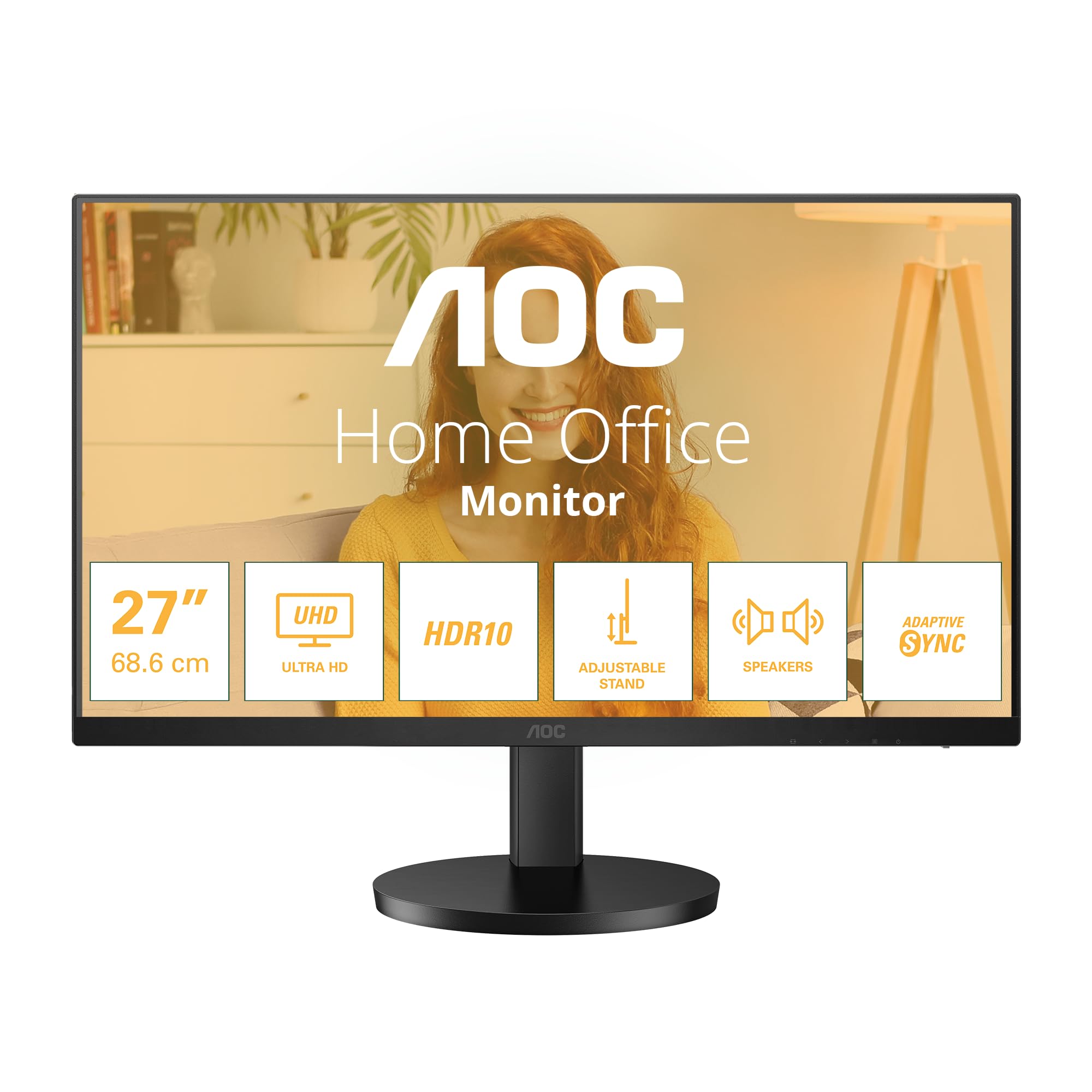AOC U27B3AF 27" 4K UHD IPS HDR10 Monitor