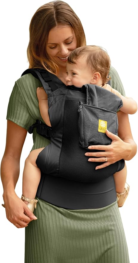 LÍLLÉbaby 3-in-1 Ergonomic Carryon Airflow - Toddler Carrier - With Lumbar Support & Breathable Mesh - For Children 25-60 lbs - Perfect For Hiking,