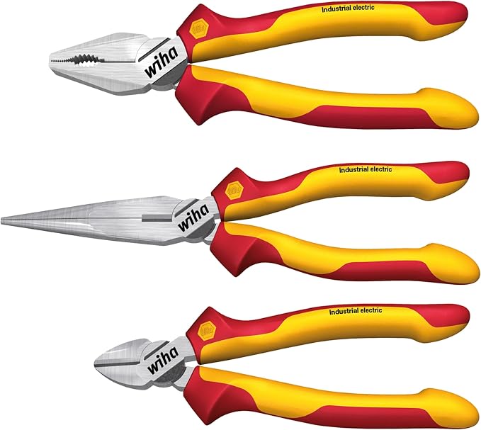 Wiha Z99000109 Industrial Electric Plier Set (3 Pieces)