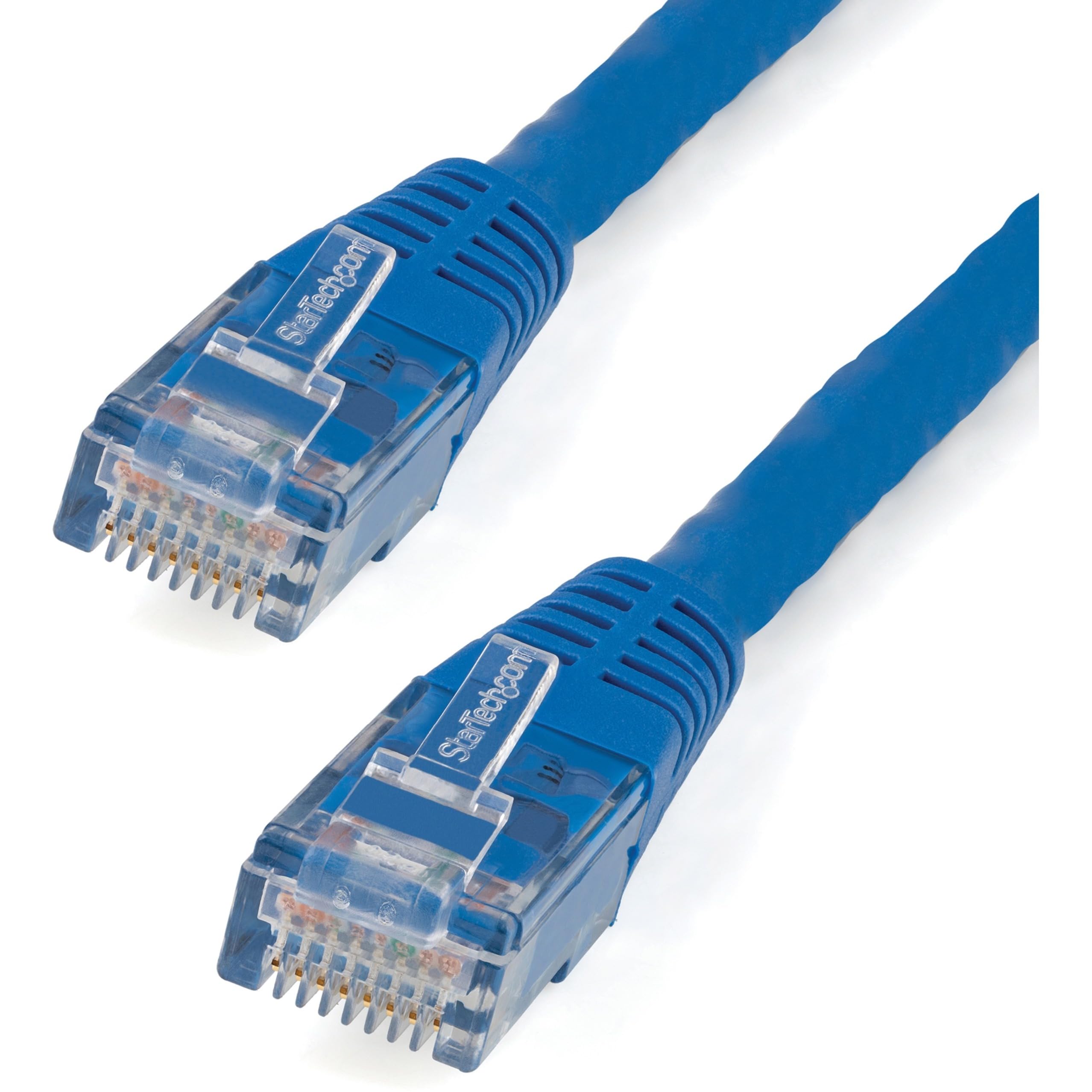 StarTech C6PATCH50BL Molded Cat6 UTP Patch Cable - Blue - 50 Foot