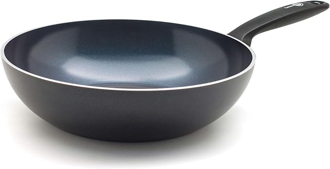 GreenPan Torino Wok Pan 28 cm / 3.6 L - Woks Aluminium Black - CC001695-001