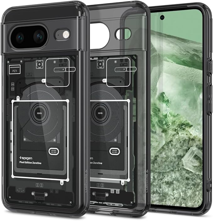 SPIGEN Ultra Hybrid Zero One Case For Google Pixel 8 [Colour:Zero One]