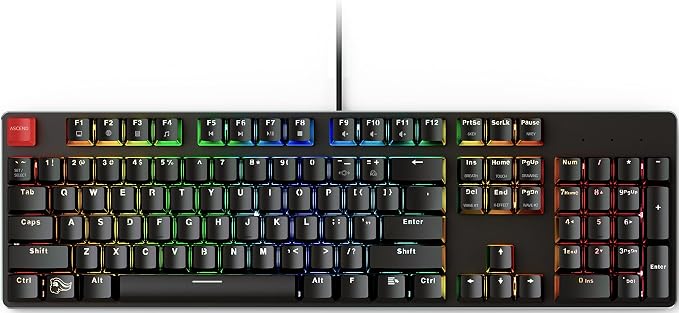 Glorious PC Gaming GMMK Full Size Mechanical Keyboard (USA - Prebuilt)