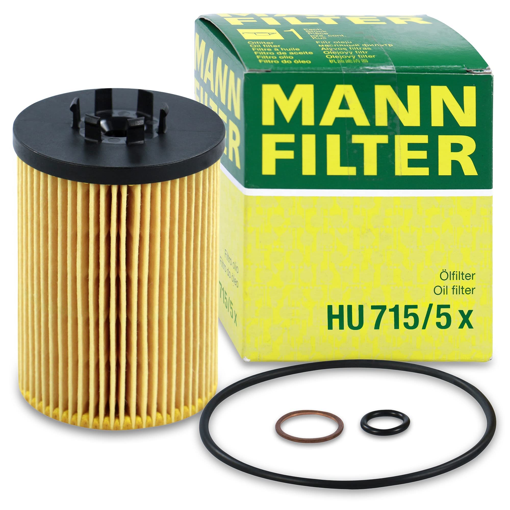 Oil Filter, Mann-Filter HU715/5X