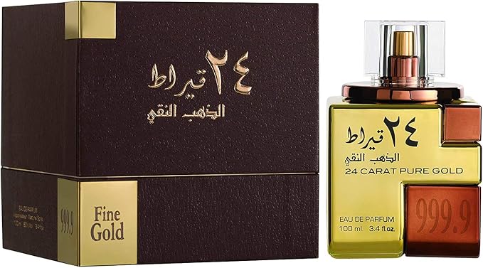 Lattafa 24 Carat Pure Gold Unisex Eau De Parfum 100ml