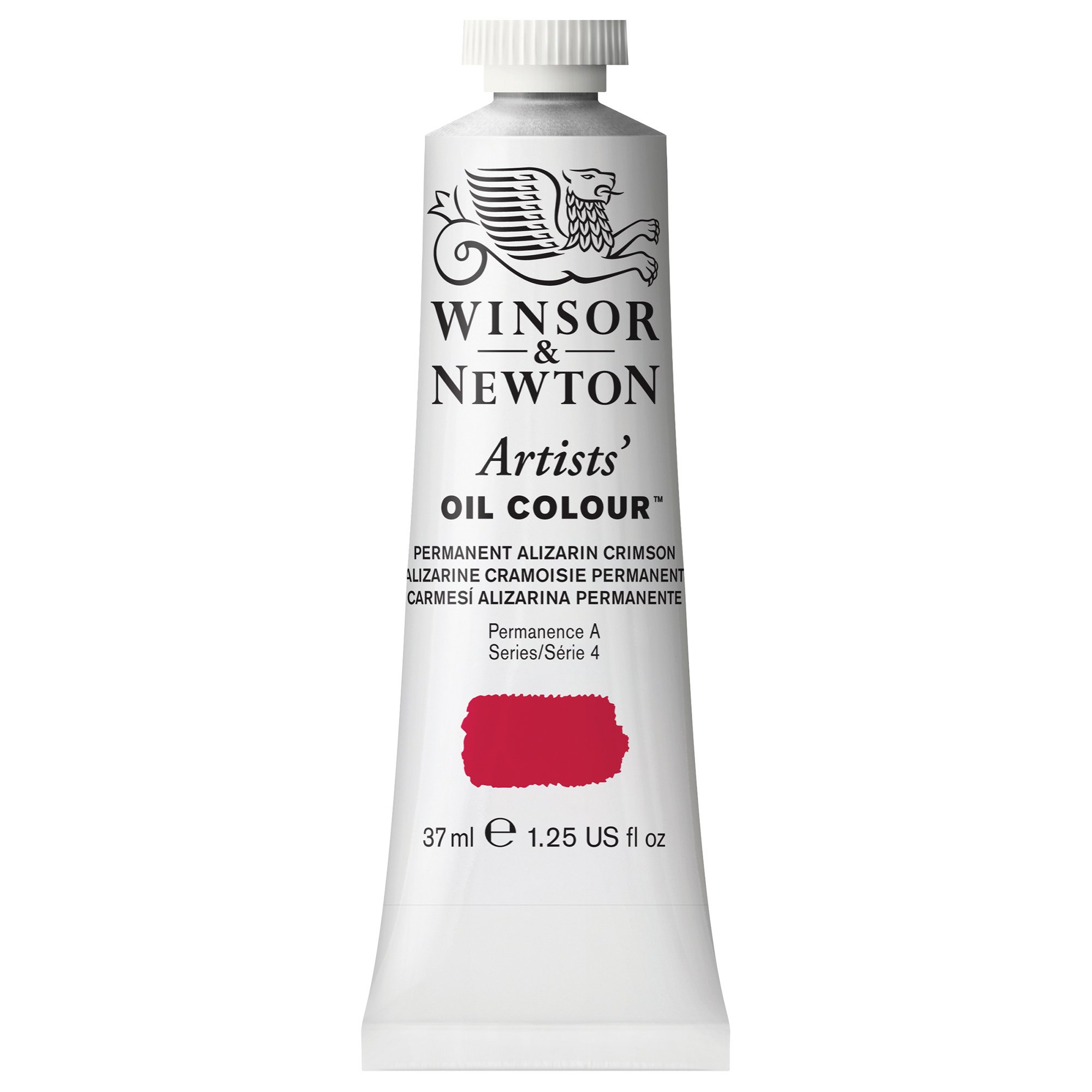 Winsor & Newton Artists' Oil Colour 37ml S4 - Permanent Alizarin Crimson