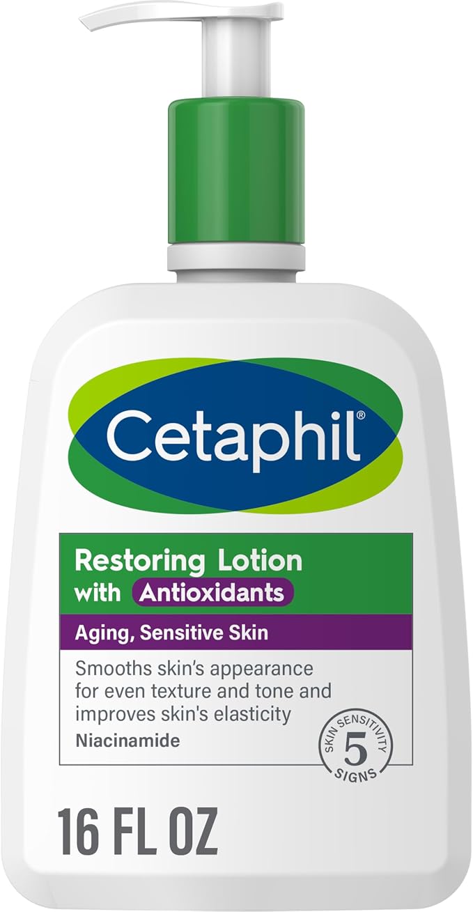 Cetaphil Restoring Lotion With Antioxidants For Aging Skin, 16 oz.