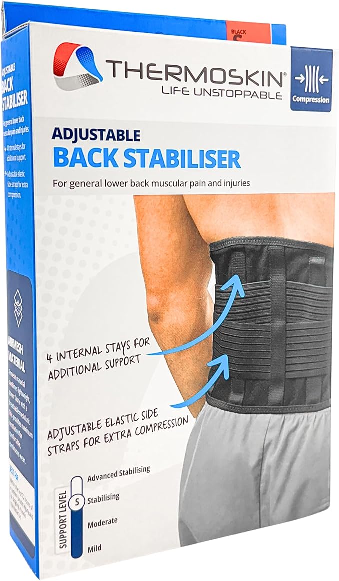 Thermoskin Elastic Back Stabiliser Beige Medium