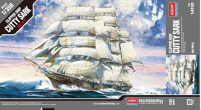 Academy Cutty Sark 1/350 Model Kit