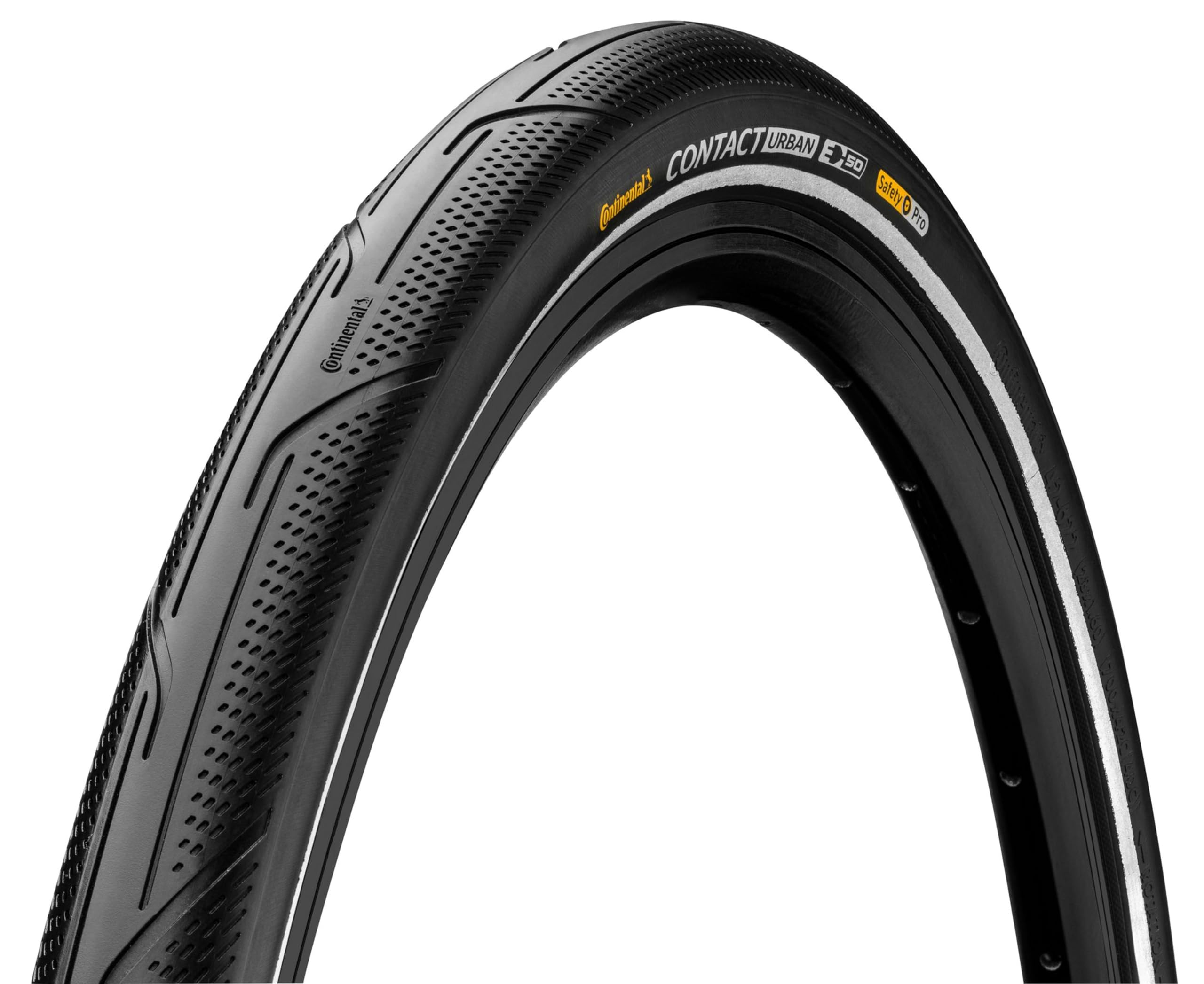 Continental Contact Urban Tyre - Black/Reflex
