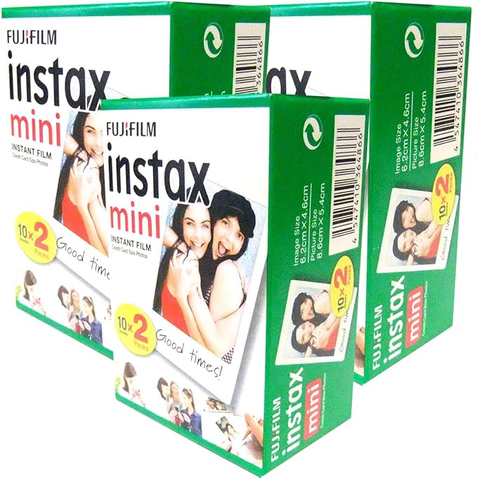 Mini Film Bundle Pack (60 Shots) Mini for 8 50s 25 7S 90 300.