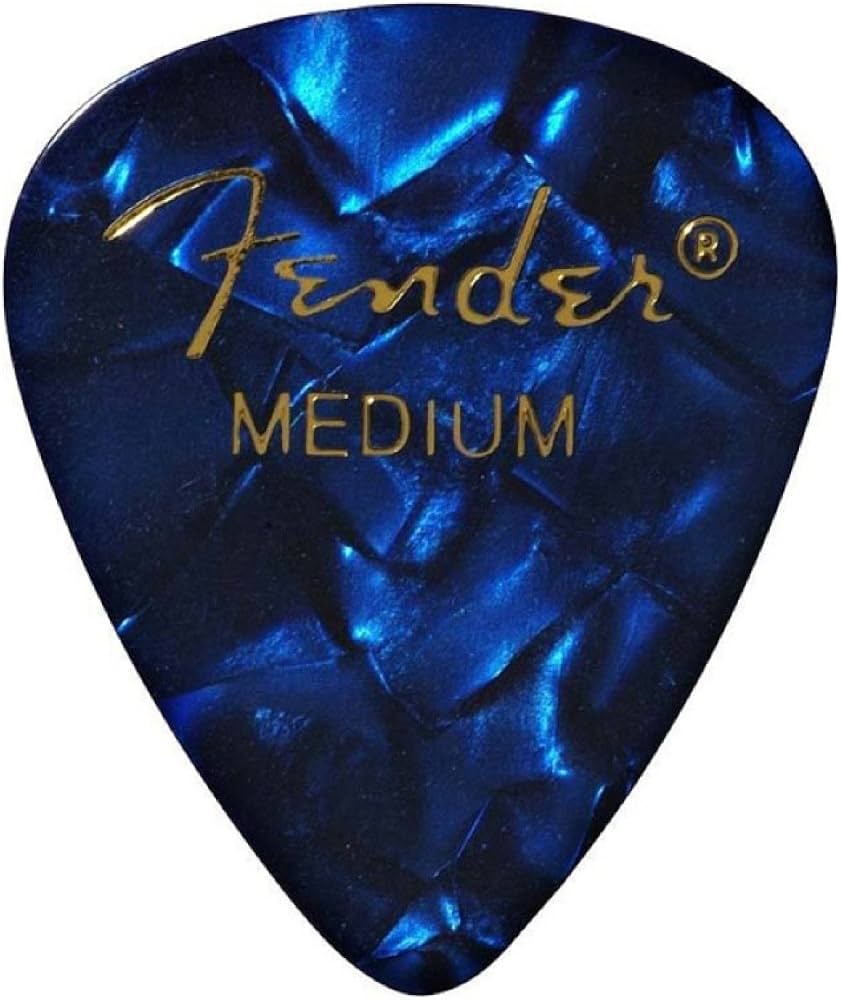 Fender Premium Guitar Picks - 12 Pack Heavy / Blue Moto