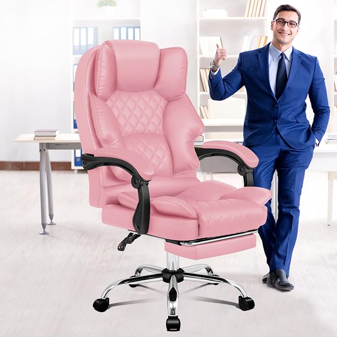 ALFORDSON Office Chair Gaming Executive Seat Computer Racer PU Leather Recliner