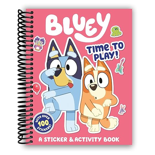Bluey Time to Play! Sticker Activity Book