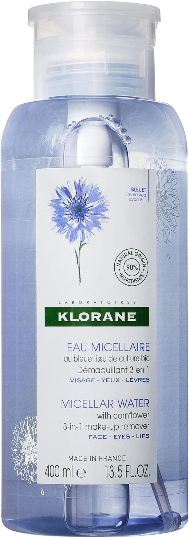 Klorane Cornflower Micellar Water 400 ml